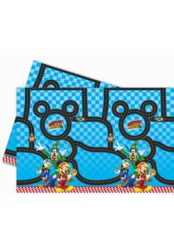 Obrus plastikowy "Mickey Roadster Racers" 120x180 cm