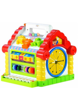 Edukacyjny multifunkcyjny domek pianinko sorter