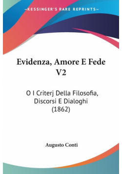 Evidenza, Amore E Fede V2