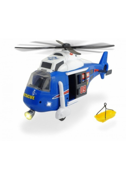 Helikopter ratowniczy niebieski 40 cm