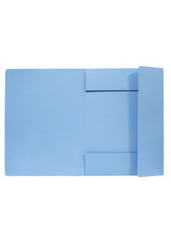 Papierowa teczka, 285G niebieska Optima