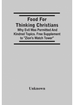 Food For Thinking Christians