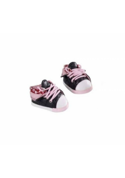 Buciki dla lalki Baby born Trendy Shoes czarne