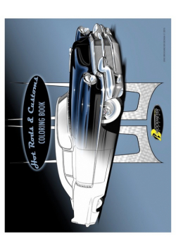 Hot Rods & Customs-1 coloring book