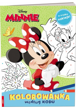 Minnie. Kolorowanka według kodu