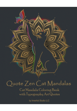 Quote Zen Cat Mandalas