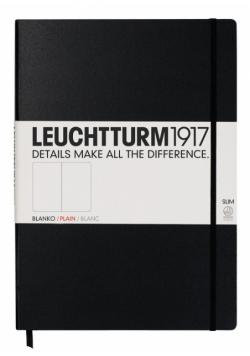 Notes Leuchtturm1917 Master Slim gładki czarny