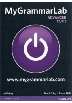 MyGrammarLab Advanced with Key Suitable for Self Study