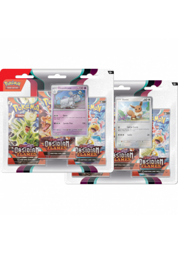 Pokemon TCG: Obsidian Flames 3-pack Blister 1szt. mix