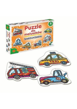 Puzzle dla maluszków Samochodziki