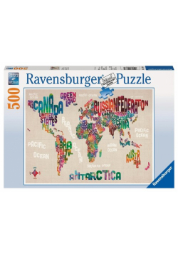 Puzzle Słowny świat 500
