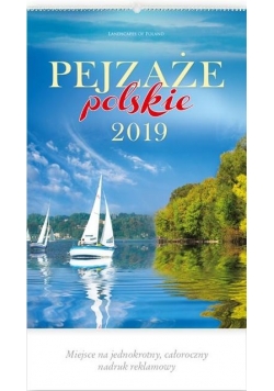 Kalendarz 2019 Reklamowy Pejzaże polskie RW1