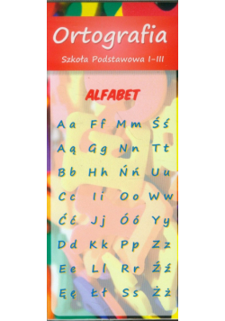 Magnetyczna zakładka Ortografia 1-3