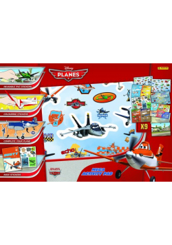 Disney Planes Naklejki mega activity pad