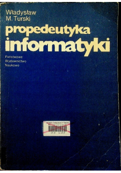 Propedeutyka informatyki