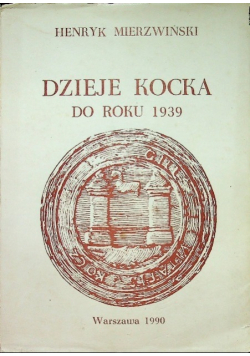 Dzieje Kocka do roku 1939