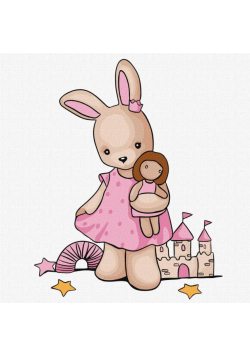 Malowanie po numerach - Charming princess Kids