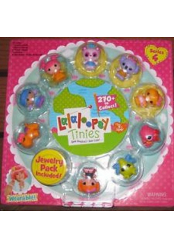 Lalaloopsy Tinies 10-pack Seria 4 turkus