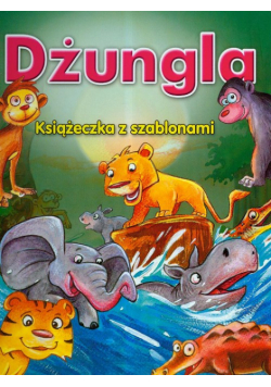 Dżungla Książeczka z szablonami