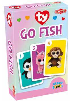 Ty Beanie Boos Go Fish gra karciana