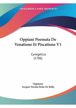 Oppiani Poemata De Venatione Et Piscatione V1