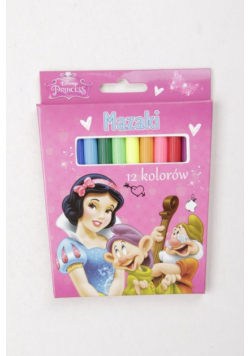 Mazaki 12 kolorów Księżniczki