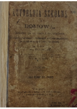 Czytelnia szkolna i domowa