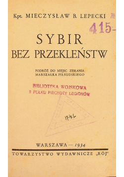 Sybir bez przekleństw 1934 r.