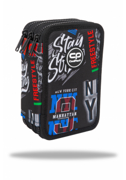 Piórnik 3-komorowy z wyposażeniem Coolpack Jumper 3 big city
