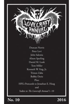 Lovecraft Annual No. 10 (2016)