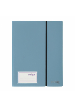 Album ofertowy A4 30kosz. z gumką szaronieb STRIGO