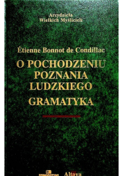 O pochodzeniu poznania ludzkiego gramatyka