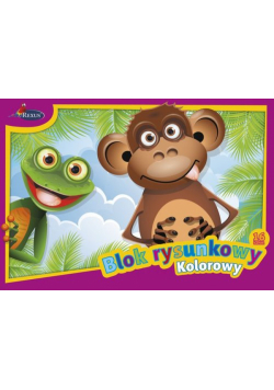 Blok rysunkowy kolorowy