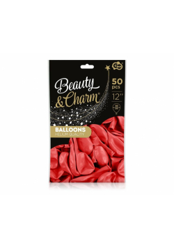 Balony Beauty&Charm metaliczne 30cm 50szt