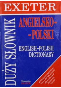Duży słownik angielsko polski