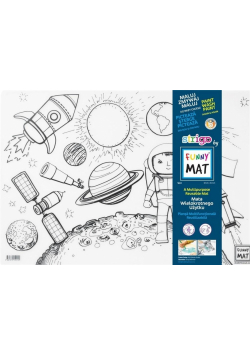 Mata transaprentna Space Funny Mat STRIGO