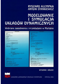 Modelowanie i symulacja układów i procesów dynamicznych