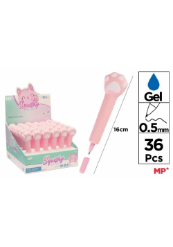 Długopis żelowy Squishy Łapka (36szt)
