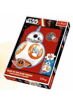 Puzzle 60 Star Wars BB-8 nadchodzi Glow in the Dark