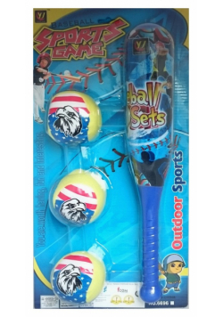 Zestaw do gry w baseball miękki