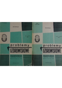 Problemy uzdrowiskowe, 2 książki