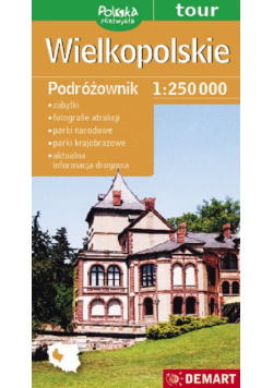 Wielkopolskie podróżownik mapa samochodowa