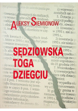 Sędziowska toga dziegciu Część 1
