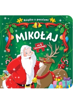 Książka z puzzlami. Mikołaj