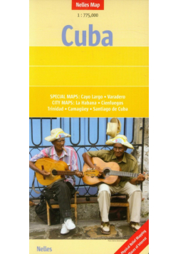 Cuba Mapa 1:775 000, Nelles Verlag