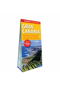 Gran Canaria laminowany map&guide 2w1 przewodnik i mapa