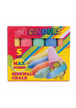 Kreda chodnikowa Jumbo 5 sztuk