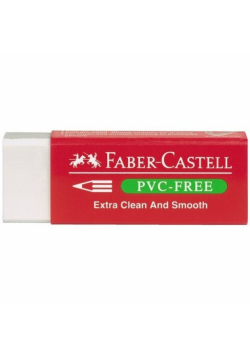 Gumka do ścierania Faber-Castell winylowa duża display 20 sztuk