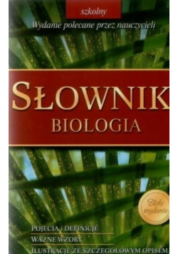 Słownik Biologia