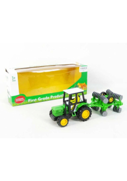 Traktor z przyczepką 20cm